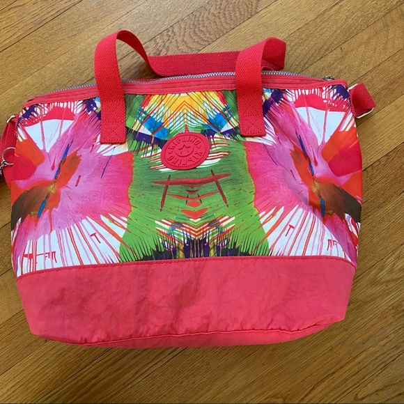 [Kipling] Large Multi Color Tote Bag - Picture 2 of 7
